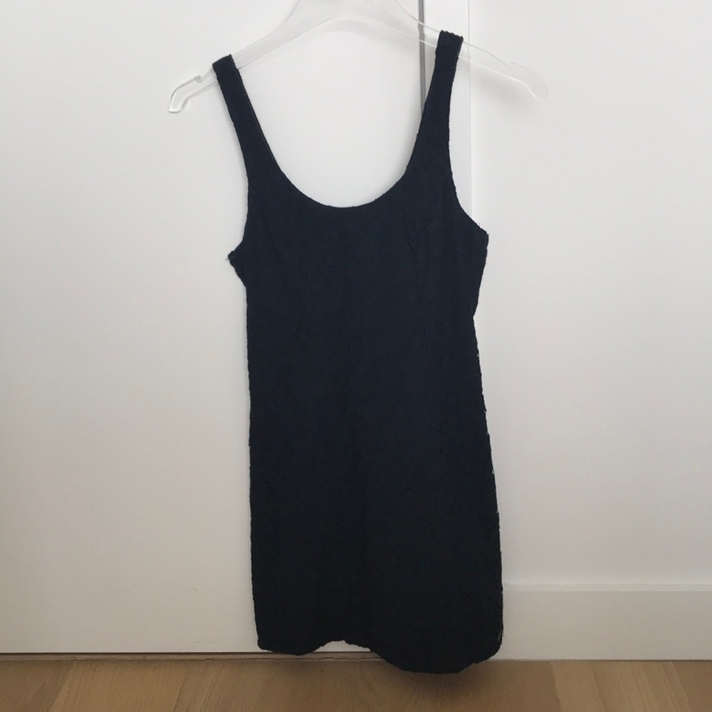 Hollister Navy lace bodycon dress, 00